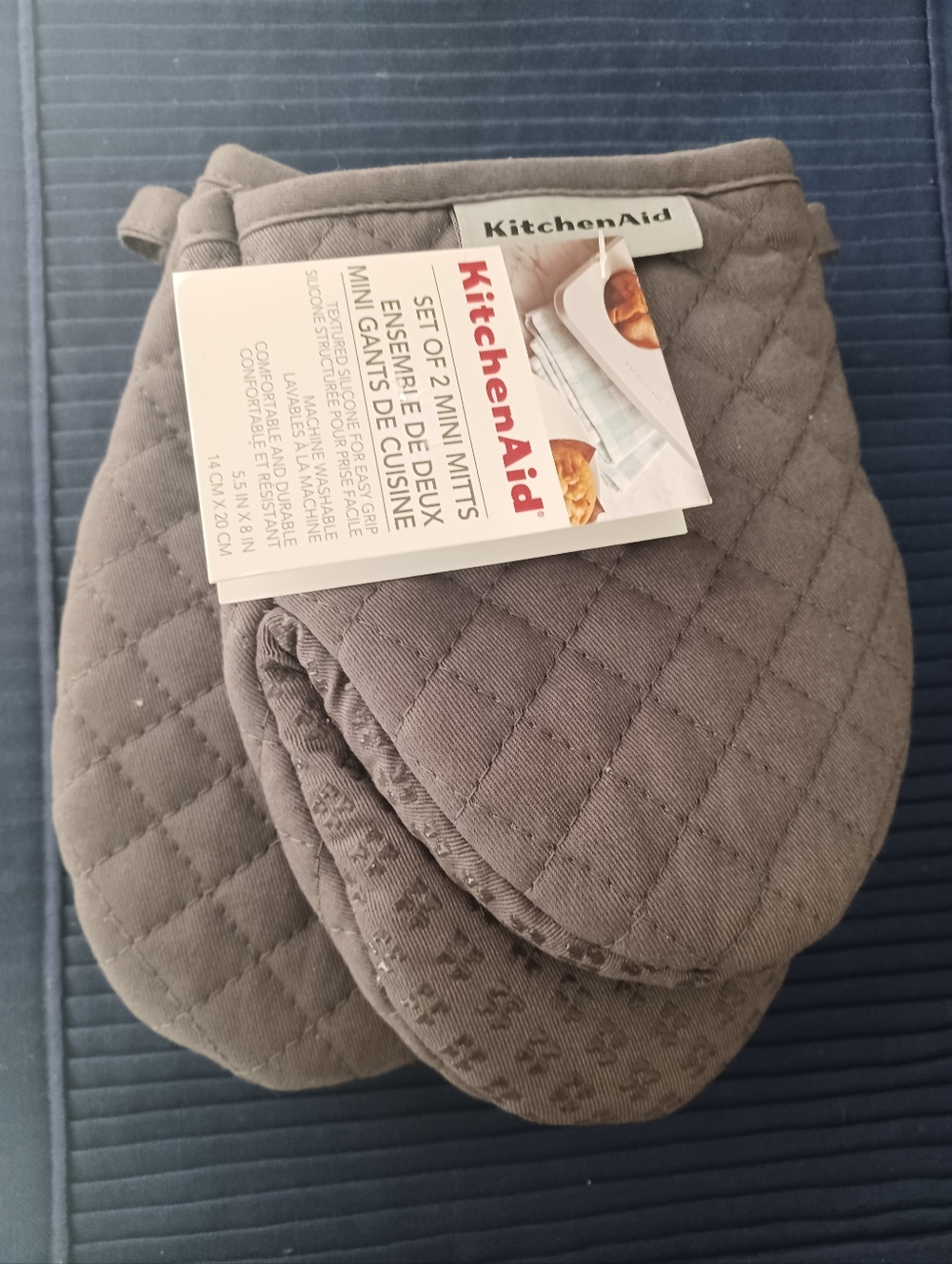 KitchenAid Mini Oven Mit Set-Grey